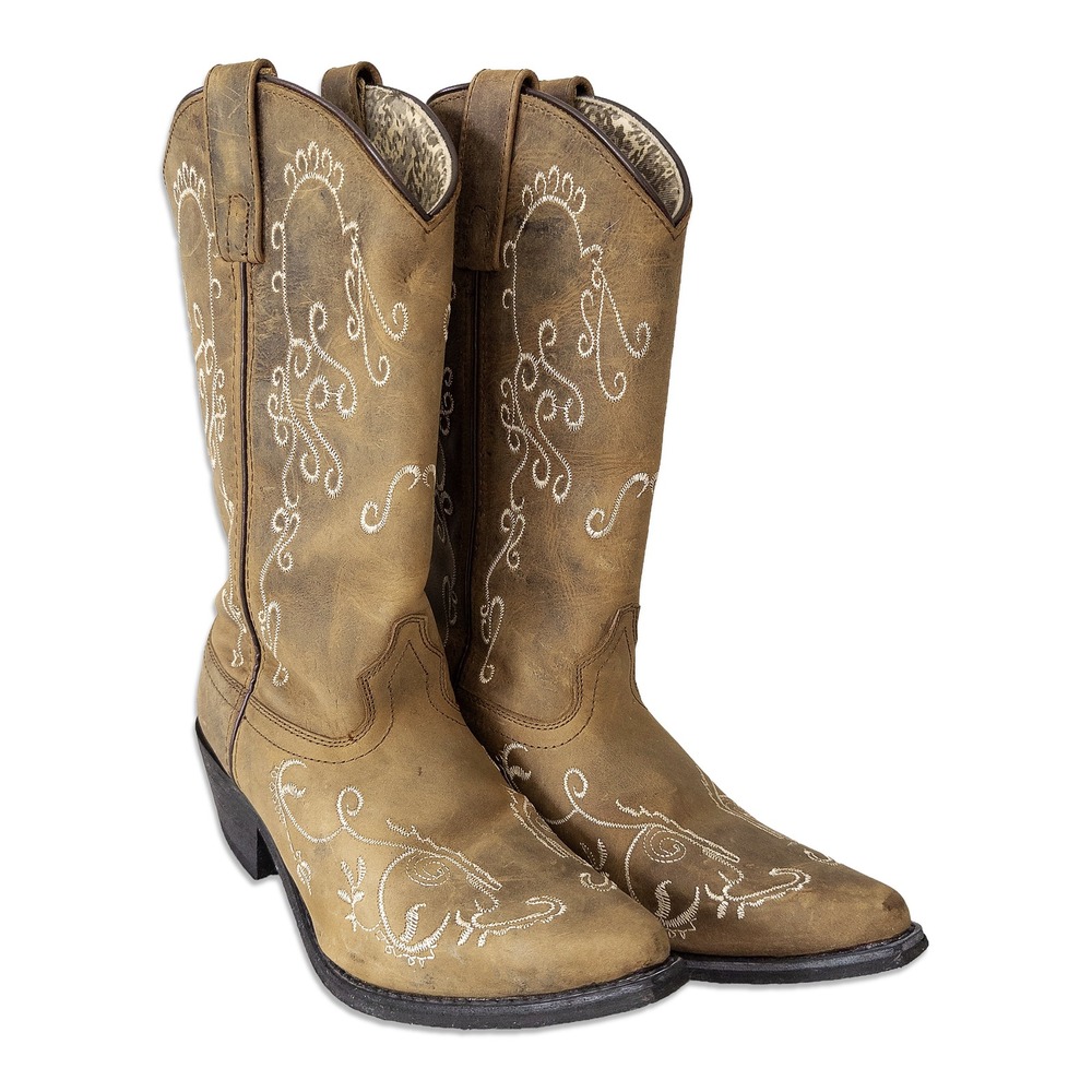 Smoky Mountain Boots Cowgirl Women Size 7 Brown Leather Western Festival 6054M